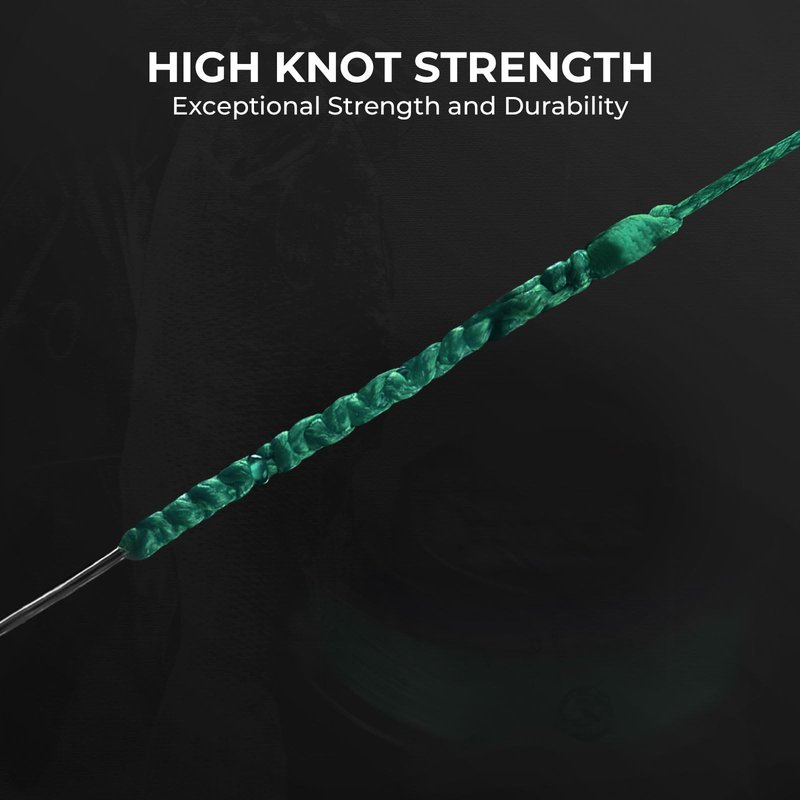KastKing Superpower ColorShield Braided Fishing Line, Moss Green,8LB,500Yards,X8