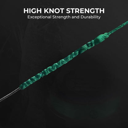 KastKing Superpower ColorShield Braided Fishing Line, Moss Green,30LB,300Yards,X8