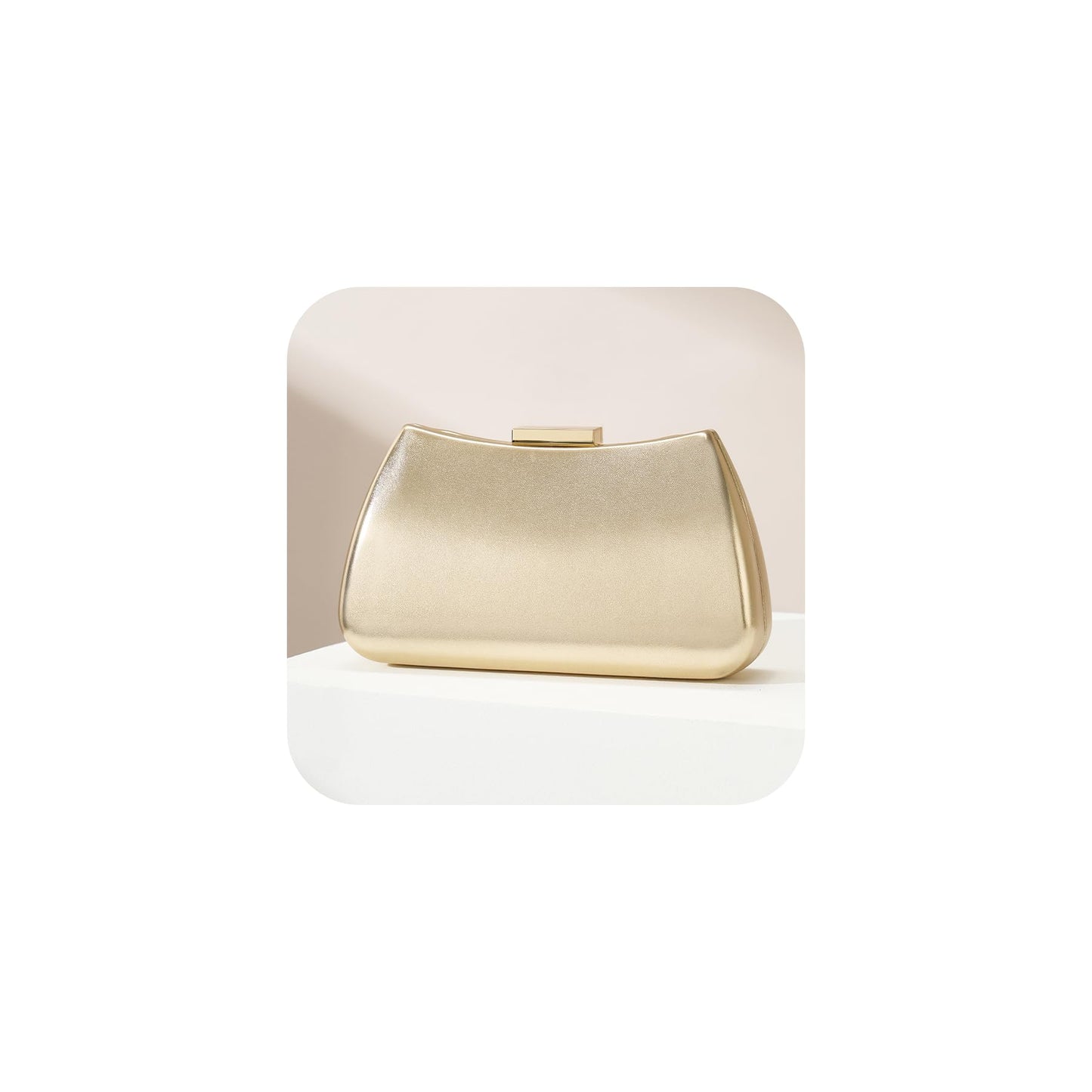 CHUNLI Dressy Clutch Purses for Women Formal PU Leather Bags Evening Clutch Handbag for Weddings, Proms, and Parties