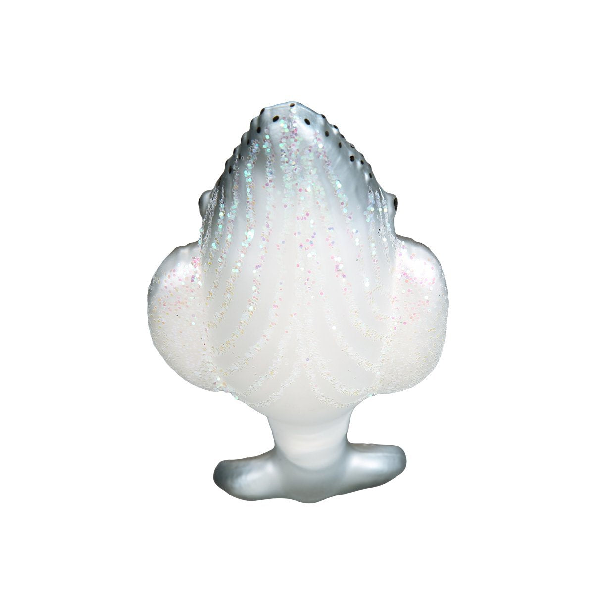 Old World Christmas Humpback Whale Glass Blown Ornament for Christmas Tree, Handcrafted Holiday Decoration, Sea Collection