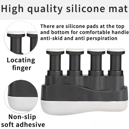 Finger Strengthener,Finger Exerciser and Hand Strengthener Rehab for Musician,Rock Climbing,Comfortable Conditioning