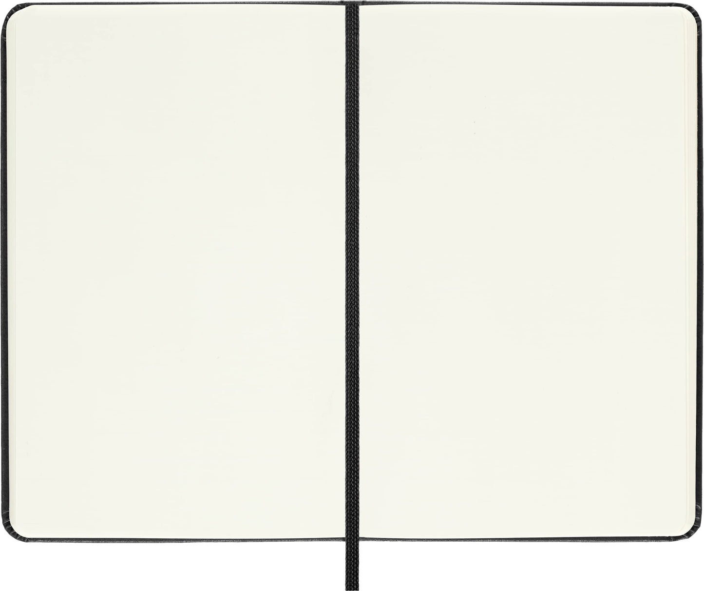 Caderno Clássico, Preto, Capa Dura, Sem Pauta, Tamanho Bolso