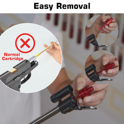Accurize Advanced Cal .22lr, .223 Rem Laser Training Cartridge, Lasts 30,000 Rounds, Easy Removal & Battery Change, Fires Every Time, Pinpoint Accuracy