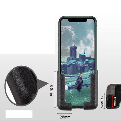 Phone Holder Wall Mounted, Phone Stand with Self Adhesive. Phone Holder for Car Accessories