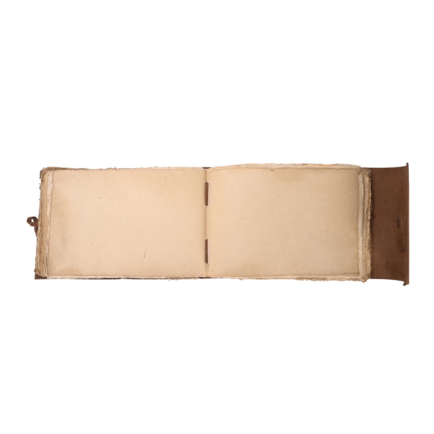 RusticVintage Leather Drawing Journal Daily Travel Leather Diary, Antique Handmade Vintage Bound Rustic Writing Notebook Quality Unlined Blank Antique Paper Art Sketchbook 7x10 Inches (Cappuccino Brown)