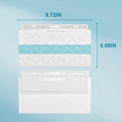 20-Pack Disposable Absorbent mop Replacement Pads Compatible with VM252 VM251 VM250 VM200 VC205 QM250 Models, Essential Replacement Accessories for Household Vacuum mops