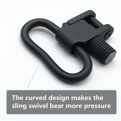 GGYOU 8-PCS Sling Swivels 1 inch Two Point Sling Attachment Clips for Rifle and Shotgun (1 inch)