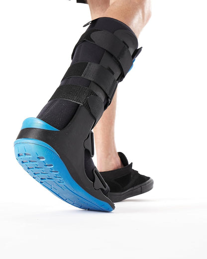 Ovation Medical Gen 2 Pneumatic Walking Boot - Lightweight, Low Profile CAM Walker Boot - Premium Medical Boot for Foot Injuries, Ankle Sprains, Fracture Recovery Support, & More (Standard, Large)