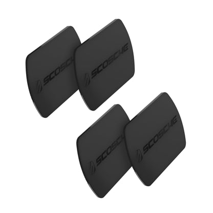 Scosche MAGRKI MagicMount Replacement Metal Plate Kit for Phone, Metal Plates for Magnetic Mount Cell Phone Holder for Car, Universal with All Devices and Phone Case, Black