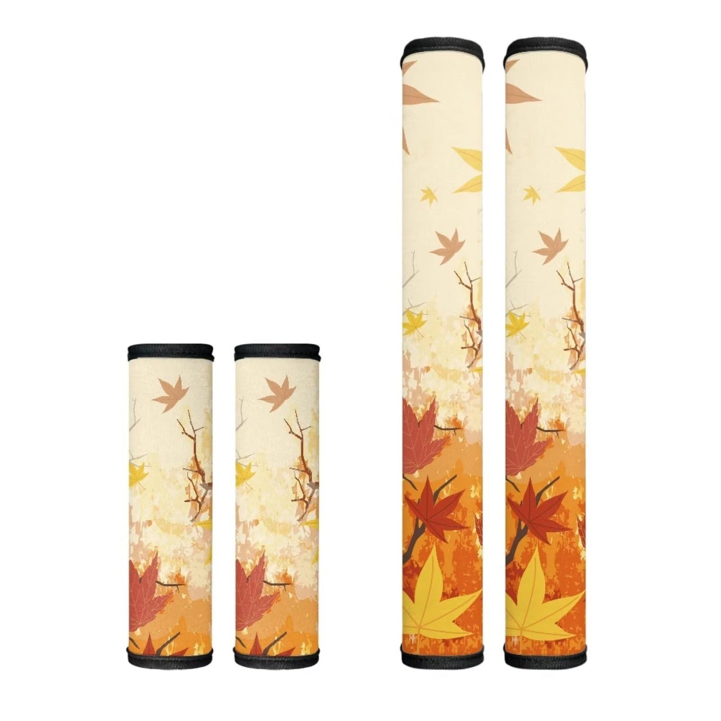 Mintulipy Thanksgiving Maple Leaf Refrigerator Door Handle Covers Fridge Door Handle Protector Protector Fridge Dishwasher Oven Keep Off Fingerprints Food Stains