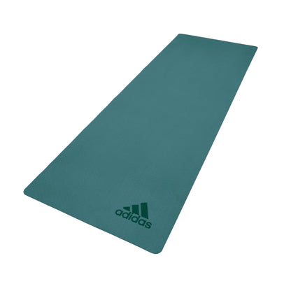Adidas Premium Yoga Mat, Firm-Density Workout Mat, 5 mm