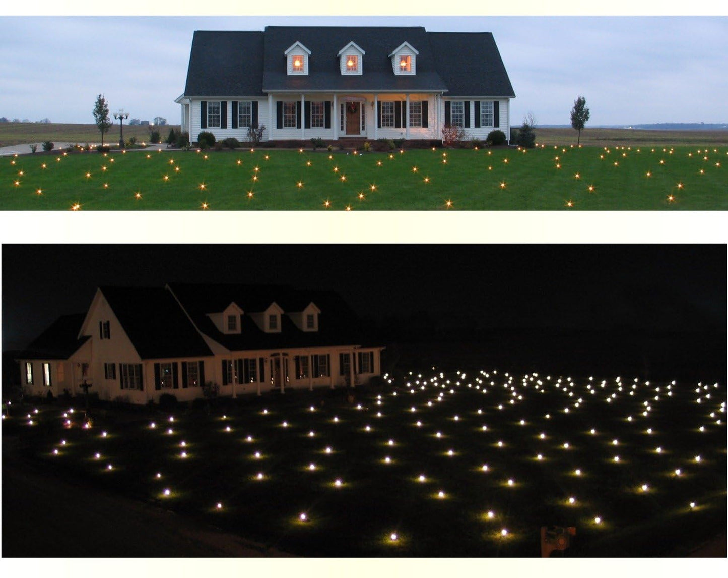 Lawn Lights Illuminated Outdoor Decoration, LED, Christmas, 36-08, Strobe