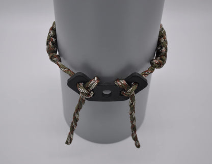 HZUTUZH 250 Paracord Bow Archery Wrist Sling - Multi Functional Survival Compound Bow Wrist Sling for Hunting & Shooting - No Stabilizer Needed - Successive Length Greater Then 20 Feet(Black)