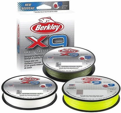 Berkley X9 Braid Fishing Line - Durable, High-Performance Fishing Line | 150 Yards, 30 lb Test