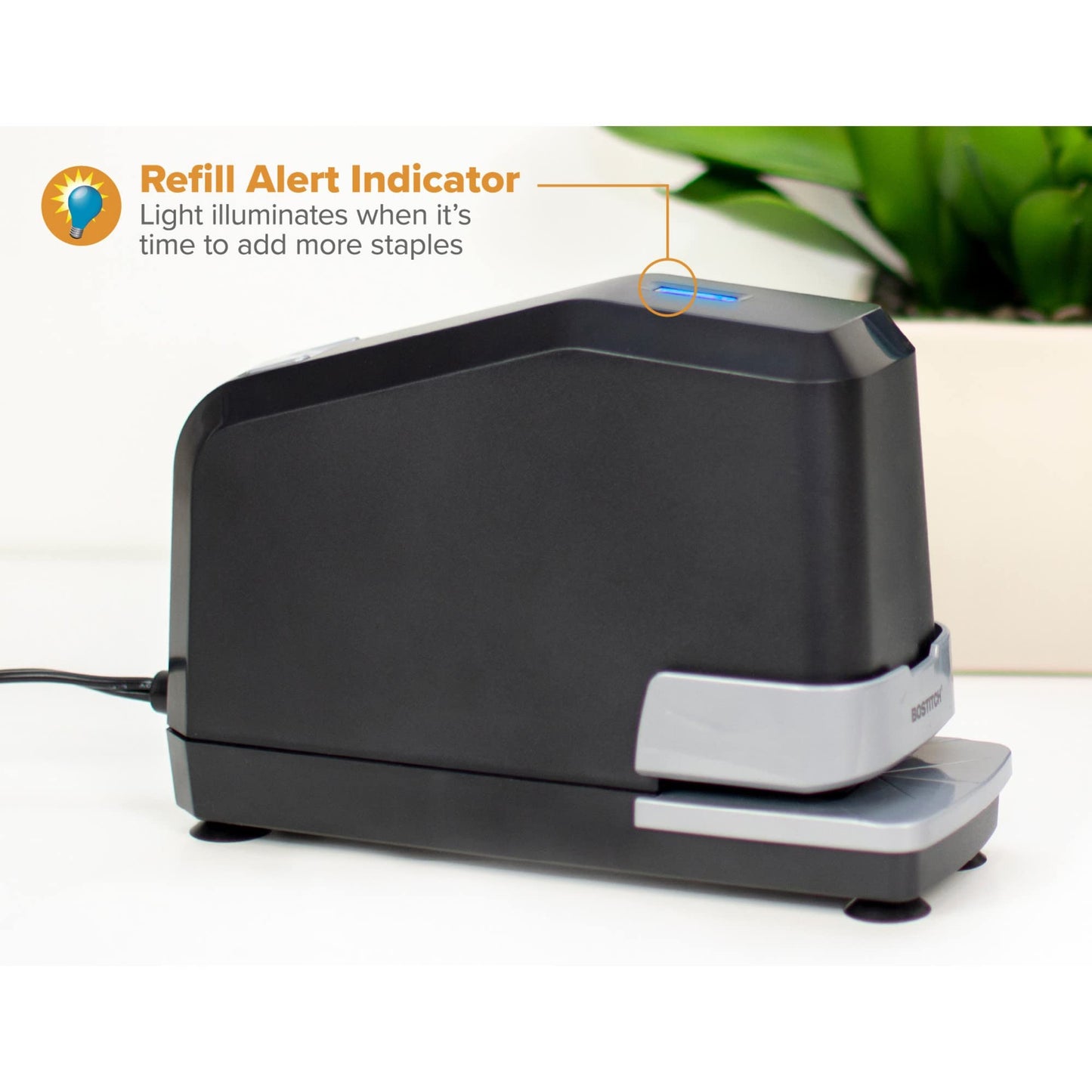 Bostitch Impulse 30 Sheet Electric Stapler Value Pack - Heavy Duty, No-Jam with Trusted Warranty Guaranteed by Bostitch, Black (02638)