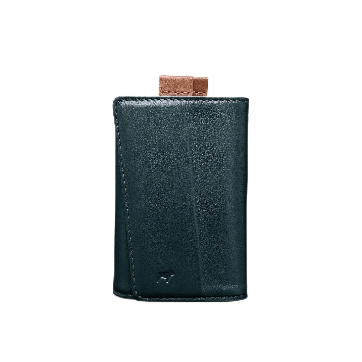 The Frenchie Co. - Speed Wallet - Ultra Slim Minimalist - RFID Blocking Front Pocket Wallet - Quick-Access Card Holder, Full-Grain Italian Leather, for Men & Women