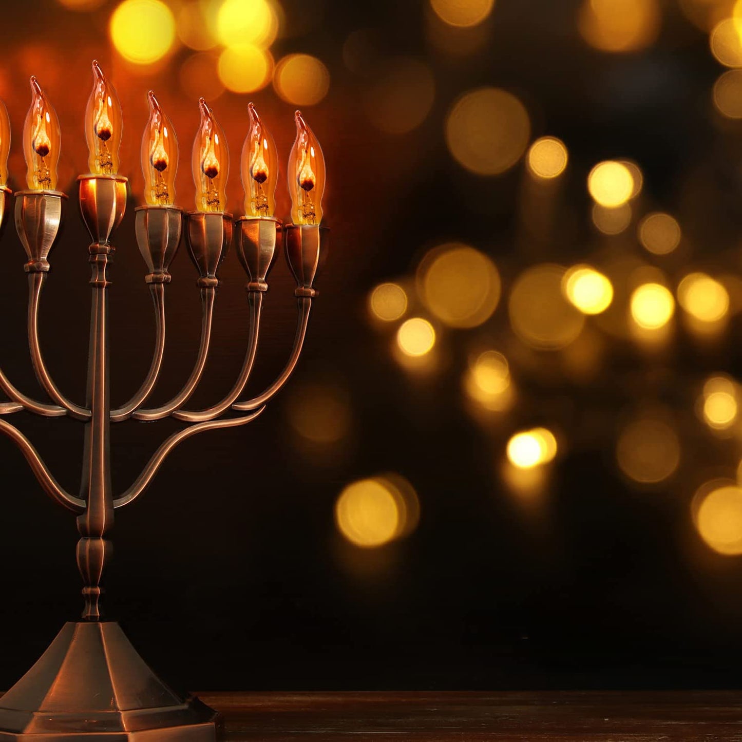 12 Pack Orange Halloween Flickering Flame Light Bulbs, E12 Candelabra Base, 1W, C18 Flicker Flame Night Light Replacement Bulbs for Candles Outdoor Christmas String Lights Chandeliers Sconces Decor