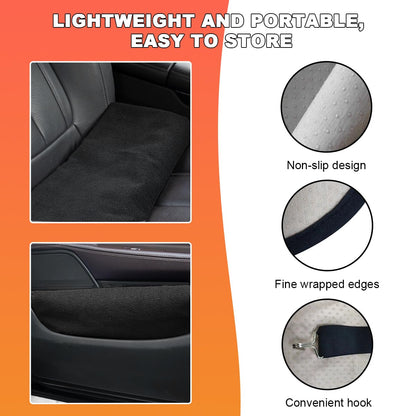 ZNDAW Waterproof Sweat Towel Car Seat Cover, Sweatproof Non-Slip Auto Seat Cover for Post Gym Workout, Running, Swimming, Beach, Universal Seat Protector for Car, SUV, Trucks, Sedan (Red)