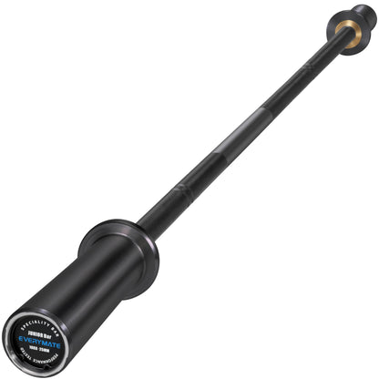 EVERYMATE 10kg Junior Barbell - Alloy Steel Bar for Weightlifting and Powerlifting, Perfect for Junior People and Beginners, 1200lb Capacity, dia25x1670, Strength Training Bar