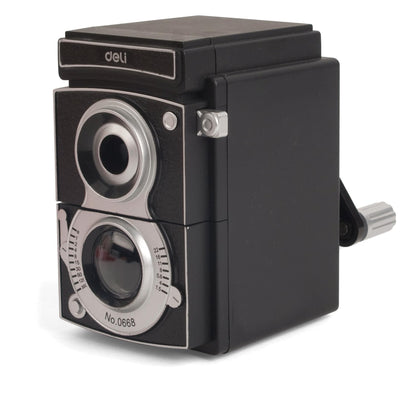Kikkerland Camera Pencil Sharpener, Black (SC12)