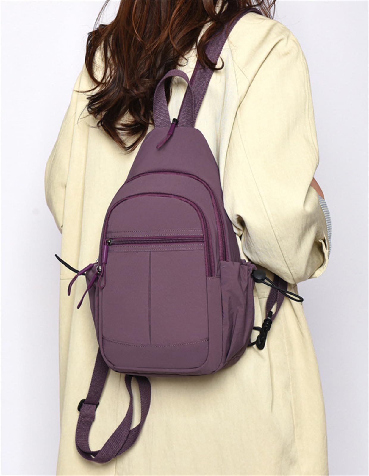 Tellrain Mini Backpack Women 3-in-1 Small Crossbody Purse Convertible Sling Shoulder Bag Chest Pack Casual Daypack