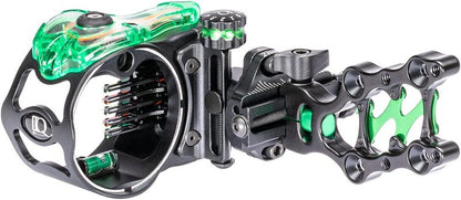 IQ Micro 5-Pin Bowsight - All-Aluminum Design with Retina Lock Technology | Right & Left Hand Options