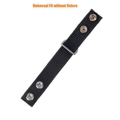 TACNEX Duty Belt Suspenders Loop Attachment with Metal Ring Nylon Tool/Utility Belt Keepers Connectors Police Harness Extenders/Adapter fit up to 2.25 inch Wide Universal Fit