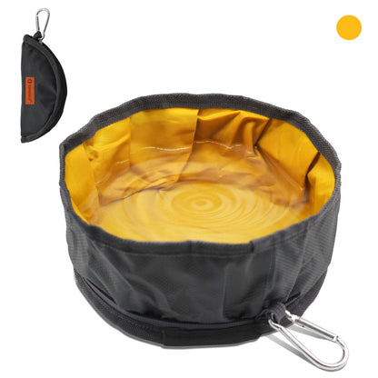 LumoLeaf Collapsible Dog Travel Bowl, 8 Cups Large Lightweight Foldable Bowl, Water and Food Bowls for Pets Dogs Cats with Zipper