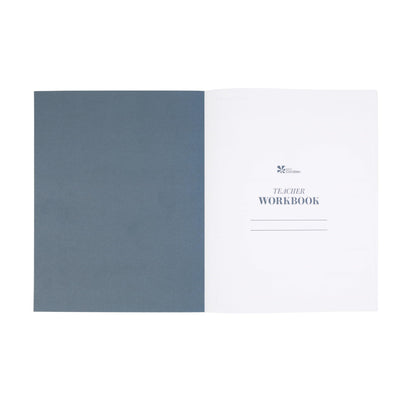 Erin Condren Teacher Workbook, Teacher Planner Companion, Lesson Planning Notebook, Layflat and Lightweight Japanese-Style Notebook, Stylish Minimal Linen Texture Covers