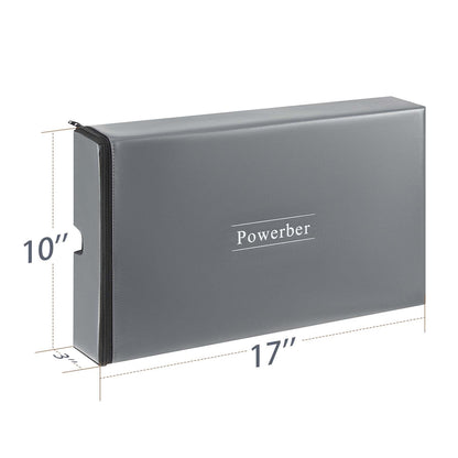Powerber Hip Thrust Bench Pad - Booty Sprout Hip Thrust Machine Pad, Barbell Pad for Hip Thrust Box, Glute Workout Equipment Machine Cushion Home Gym, Sturdy Bar Pad for Hip Thrusts