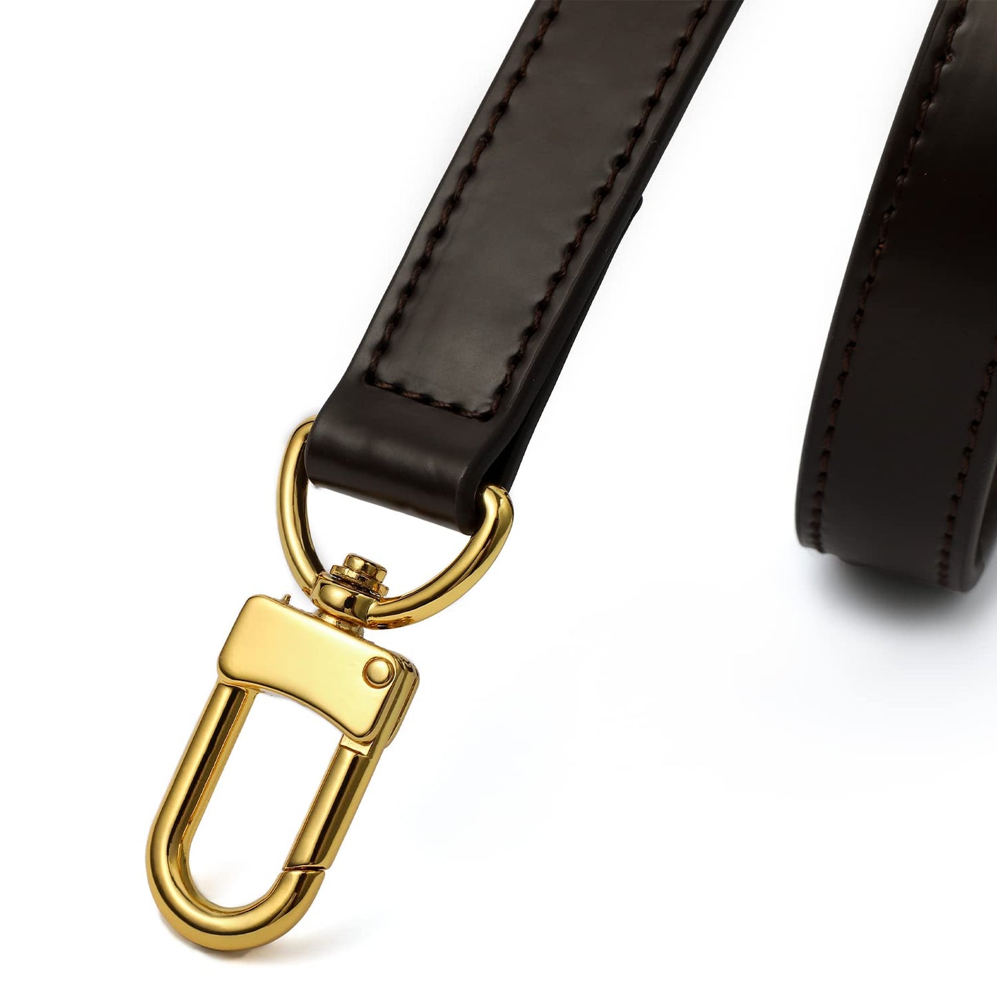 BEUDW Vachetta Leather Adjustable Crossbody Strap for Leather Shoulder Strap Belt Replacement Suitable for L V Handbags