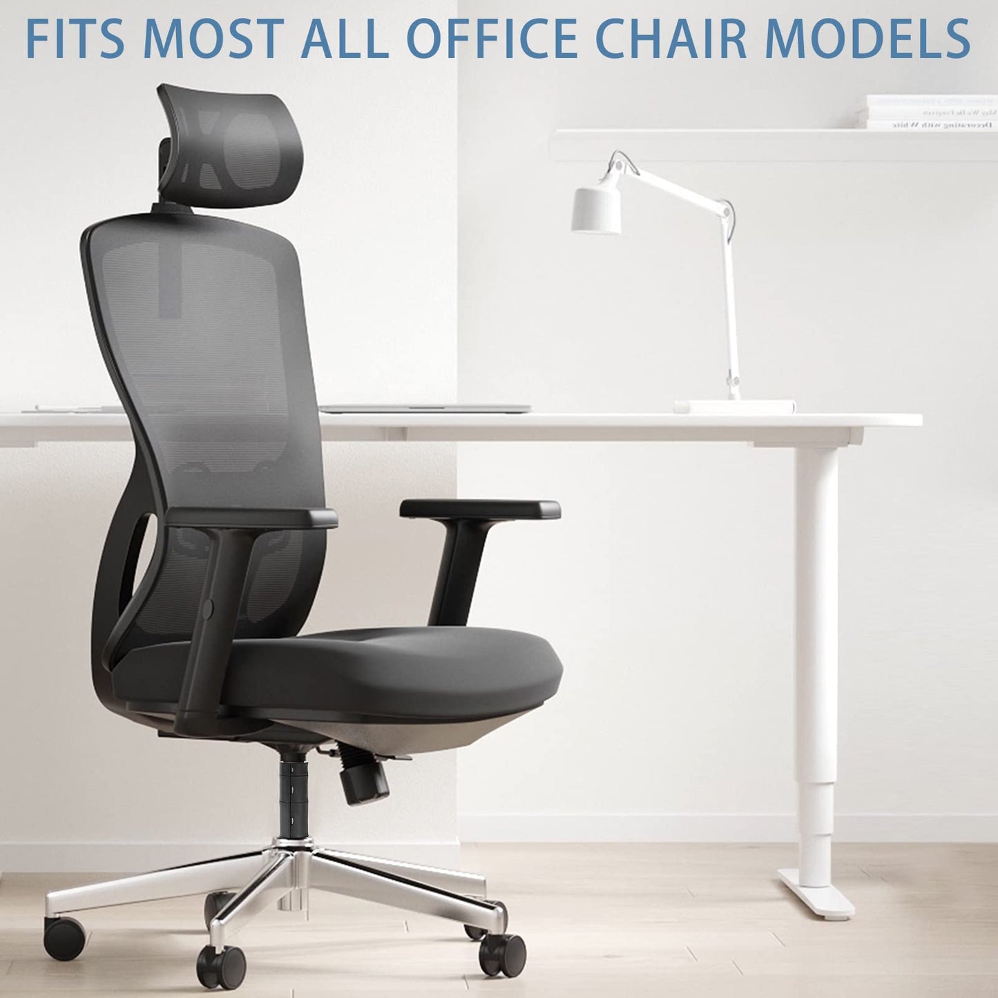 Salbree Office Chair Hero Fix Attaches Clamps to Large Cylinder Piston Stops Your Chairs from Sinking When Computer Hydraulic Lift Has No Gas Stop Replacement