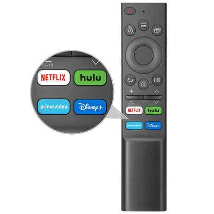Voice Remote Only for TCL-Google-TV-Remote-Control Replacement,RC813 Remote Compatible with TCL 4k QLED/UHD/QD-Mini LED Series Smart TVs(Not for Fi & Roku TVs)