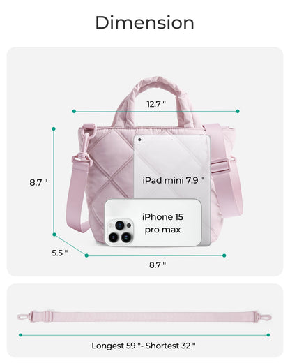 BAGSMART Crossbody Bags for Women, Small Crossbody Bag Cross Body Purse Mini Tote Travel Purse Shoulder Handbags Wallet
