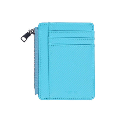 YOXIER Slim Minimalist Wallet, Front Pocket Wallets, RFID Blocking, Credit Card Holder for Men & Women (blue)
