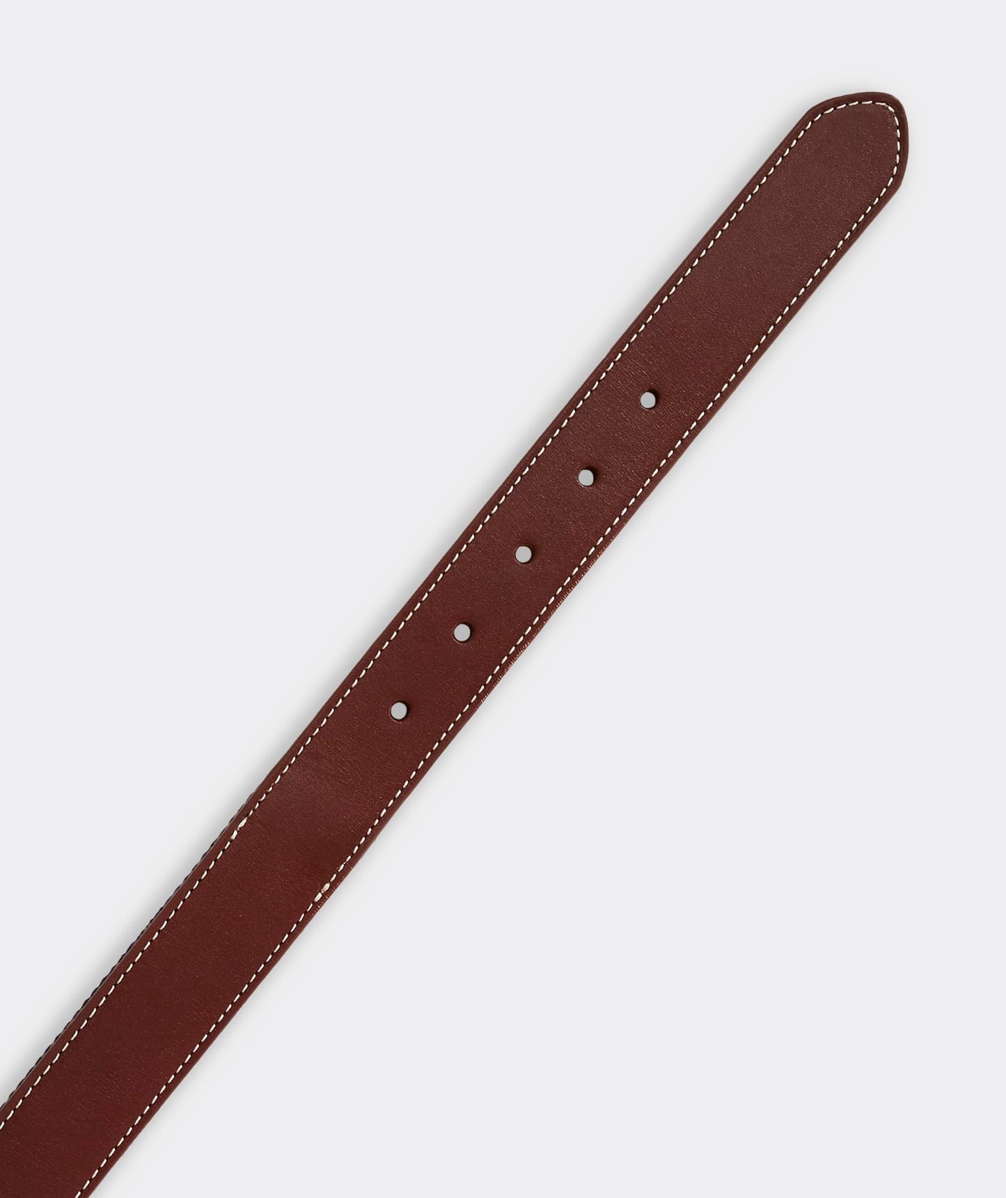 vineyard vines Boys' Leather and Webbing Reversible Belt, Nautical Navy, L