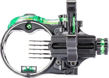 IQ Micro 5-Pin Bowsight - All-Aluminum Design with Retina Lock Technology | Right & Left Hand Options