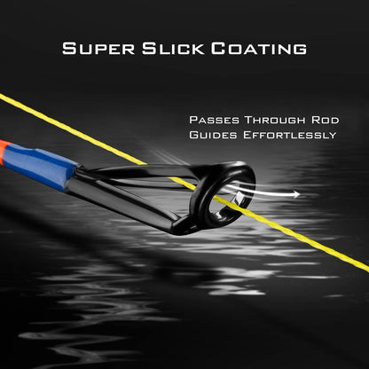 KastKing Superpower Braided Fishing Line, Yellow, 20 LB, 300+27 Yds