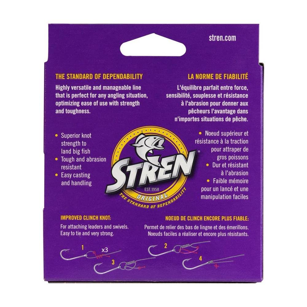 Stren Original Monofilament Fishing Line, Lo-Vis Green, 10lb | 4.5kg, Suitable for Freshwater Environments
