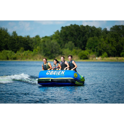 O'Brien Baller Soft Top 4-Person Towable Tube with Back Rest