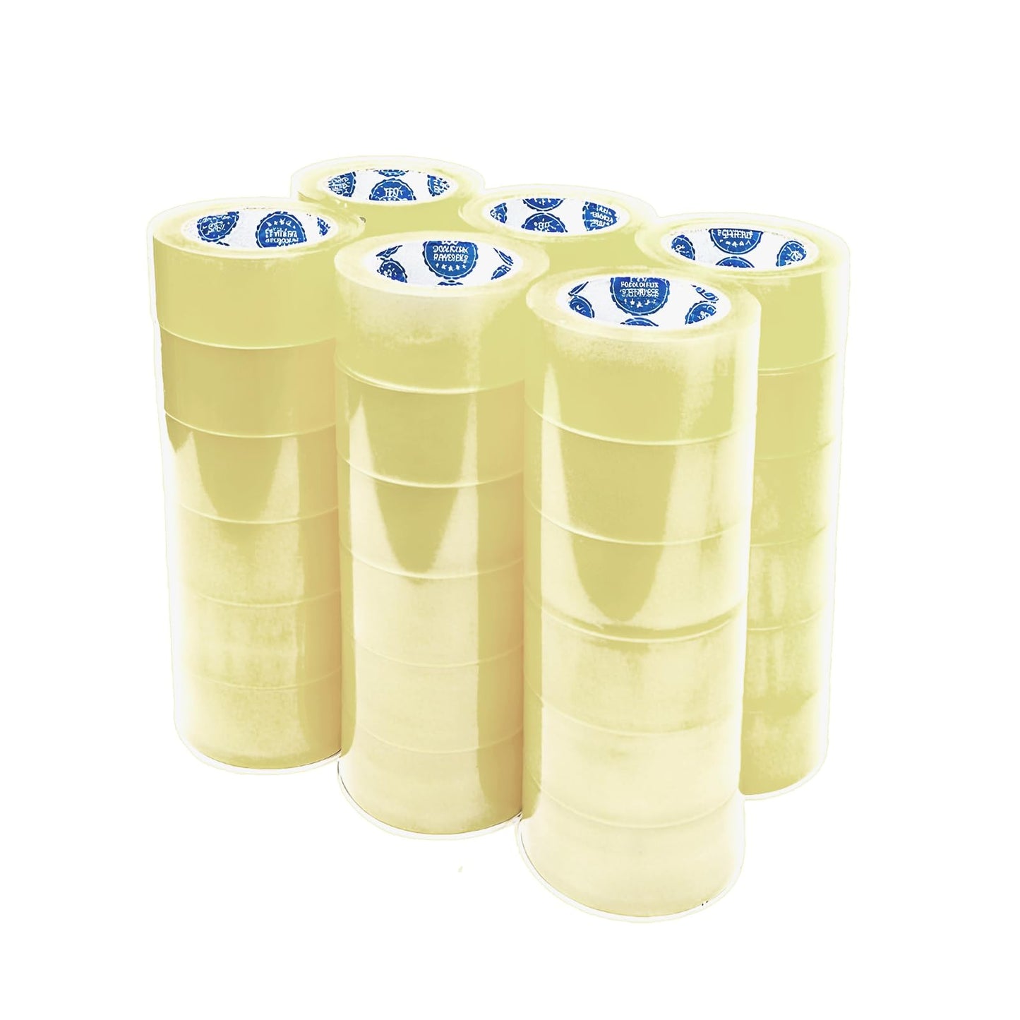 2.0 Mil Premium Packing Tape 3 inch x 110 Yards (24 Rolls) - Clear Shipping Packaging Tape, Strong Adhesive Box Tape for Moving, Sealing Packages & Shipping Boxes