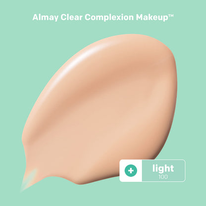 Almay Clear Complexion Acne & Blemish Spot Treatment Concealer Makeup with Salicylic Acid- for Sensitive Skin, 200 Light/Medium, 0.3 fl oz.
