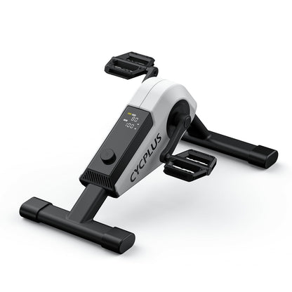 CYCPLUS DC1 Mini Pedal Exerciser, Self-Powered 160W Brushless Motor, ERG Mode & App Sync, Ultra-Quiet Magnetic Resistance, Compact for Office/Home (10.6lb, 0.18㎡ Space-Saving)
