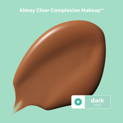Almay Clear Complexion Acne & Blemish Spot Treatment Concealer Makeup with Salicylic Acid- for Sensitive Skin, 200 Light/Medium, 0.3 fl oz.