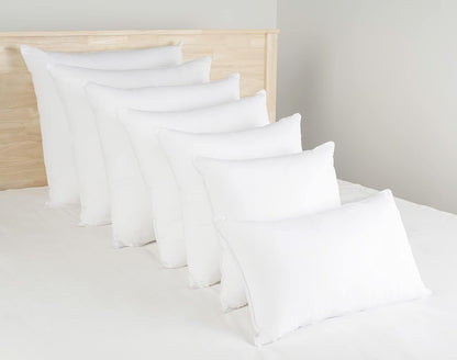 LANE LINEN Throw Pillow Insert - Pack of 2 16x16 Pillow Inserts for Decorative Pillow Covers, Throw Pillows Insert for Couch - White