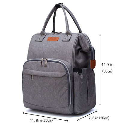 Diaper Bag Backpack for Baby Boy Girl, Multi-Function Diaper Bag for Baby Care, Waterproof Large Capacity Travel Backpack, Diaper Bags Essentials for Mom, Dad
