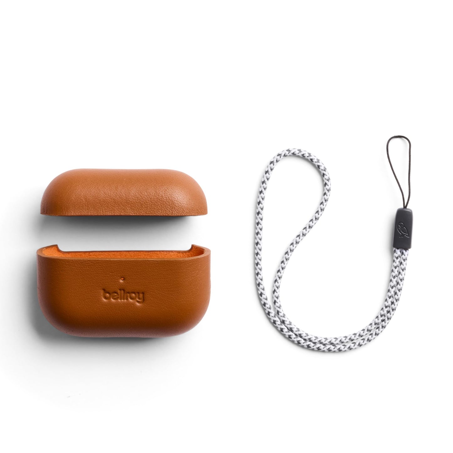 Bellroy Pod Jacket Pro – Second Edition (Leather Case for Apple AirPods Pro 2nd Generation) - Terracotta