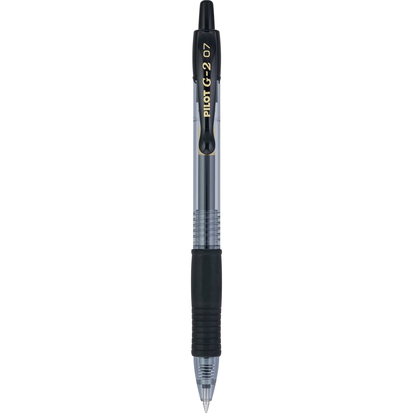 PILOT G2 Premium Refillable & Retractable Rolling Ball Gel Pens, Fine Point, Black Ink, 12 Count (Pack of 1) (31020)