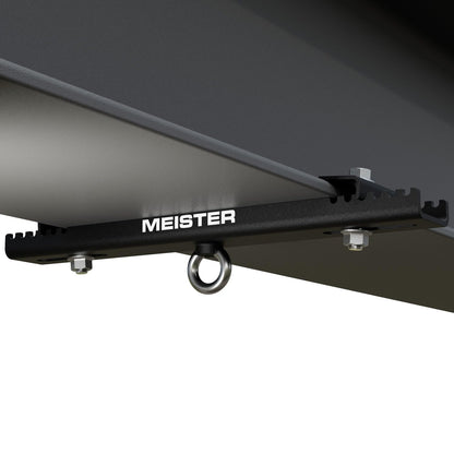 Meister - Boxing MMA Clamp Suspension Bracket, Suspension Straps and Ceiling Accessories, Black, 9.5"-14"