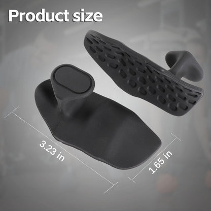 NiuMid Anti-Slip Workout Grips - Ergonomic Rubber Hand Protector Gloves for Weight Lifting, Pull-Ups, Gym Training and Exercise, for Men and Women (1pack)